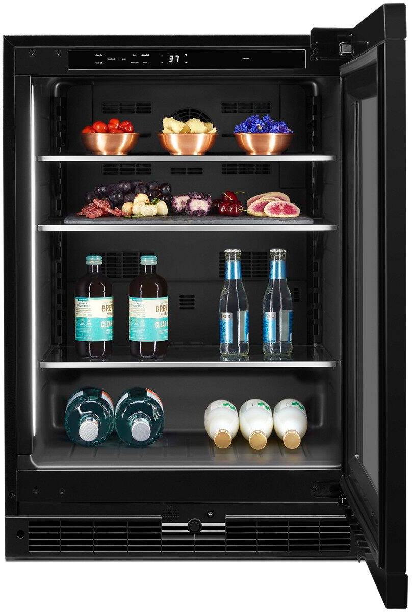 Alt View 12. JennAir - 4.9 Cu. Ft. Built-In Mini Fridge - Custom Panel Ready.