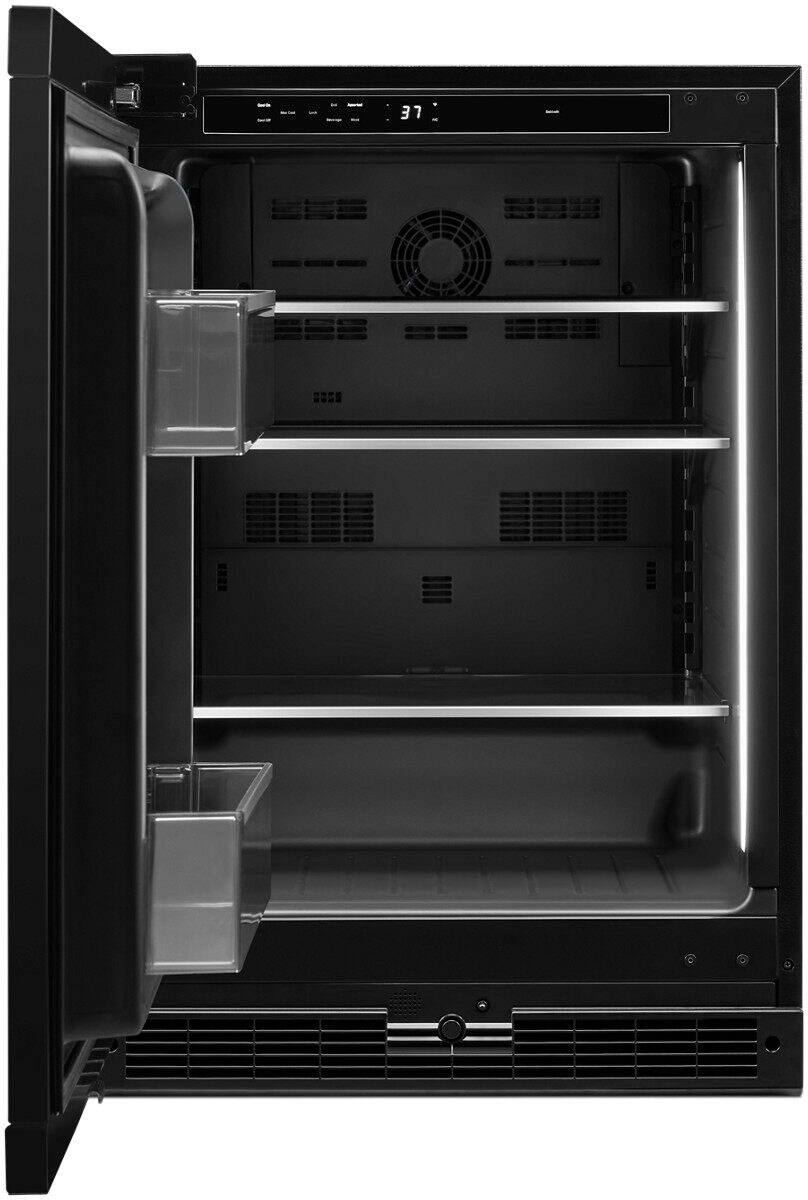 Alt View 11. JennAir - 5 Cu. Ft. Built-In Mini Fridge - Custom Panel Ready.