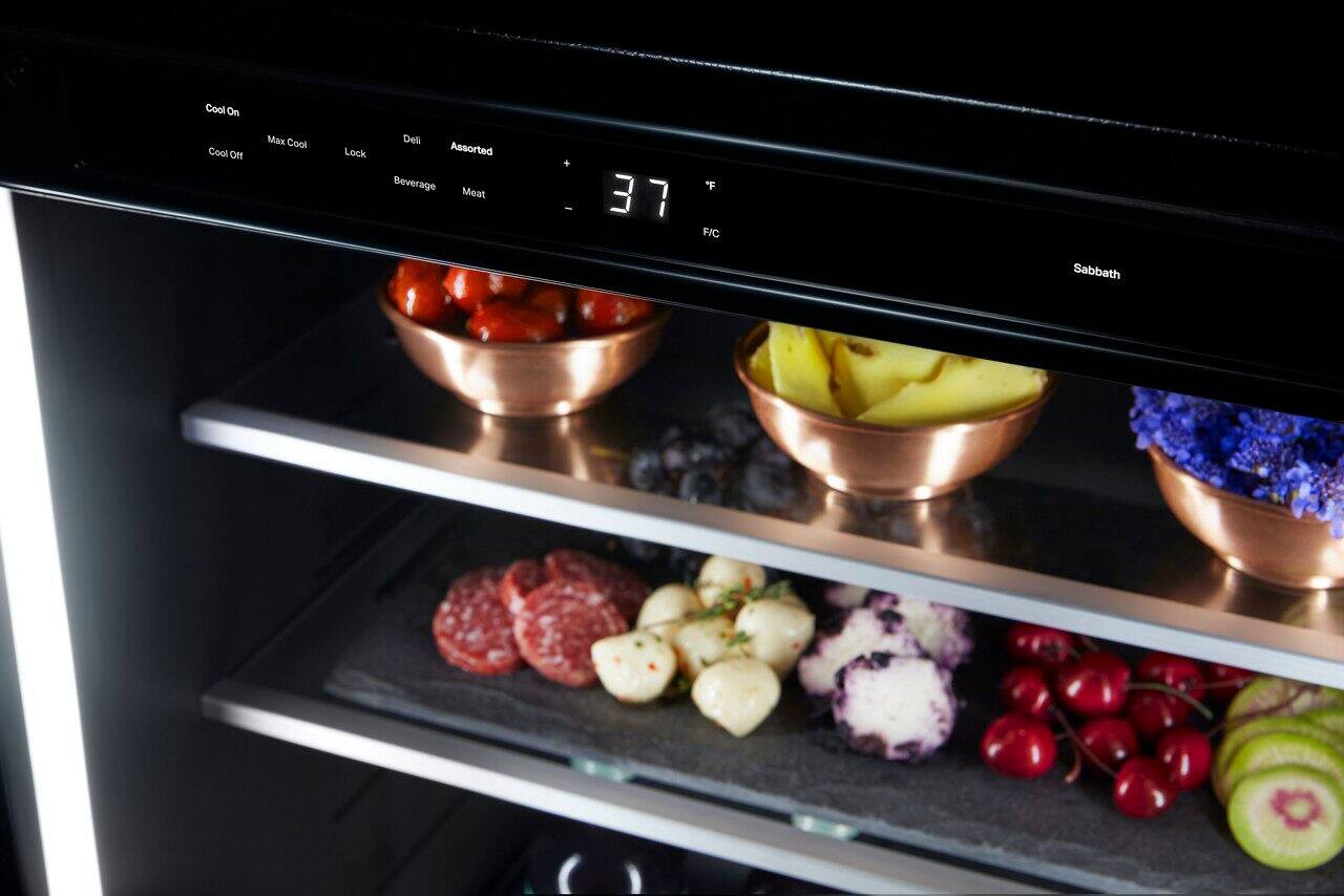 Alt View 14. JennAir - 5 Cu. Ft. Built-In Mini Fridge - Custom Panel Ready.