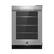 Front. JennAir - RISE 5.2 Cu. Ft. Built-In Mini Fridge - Stainless Steel.