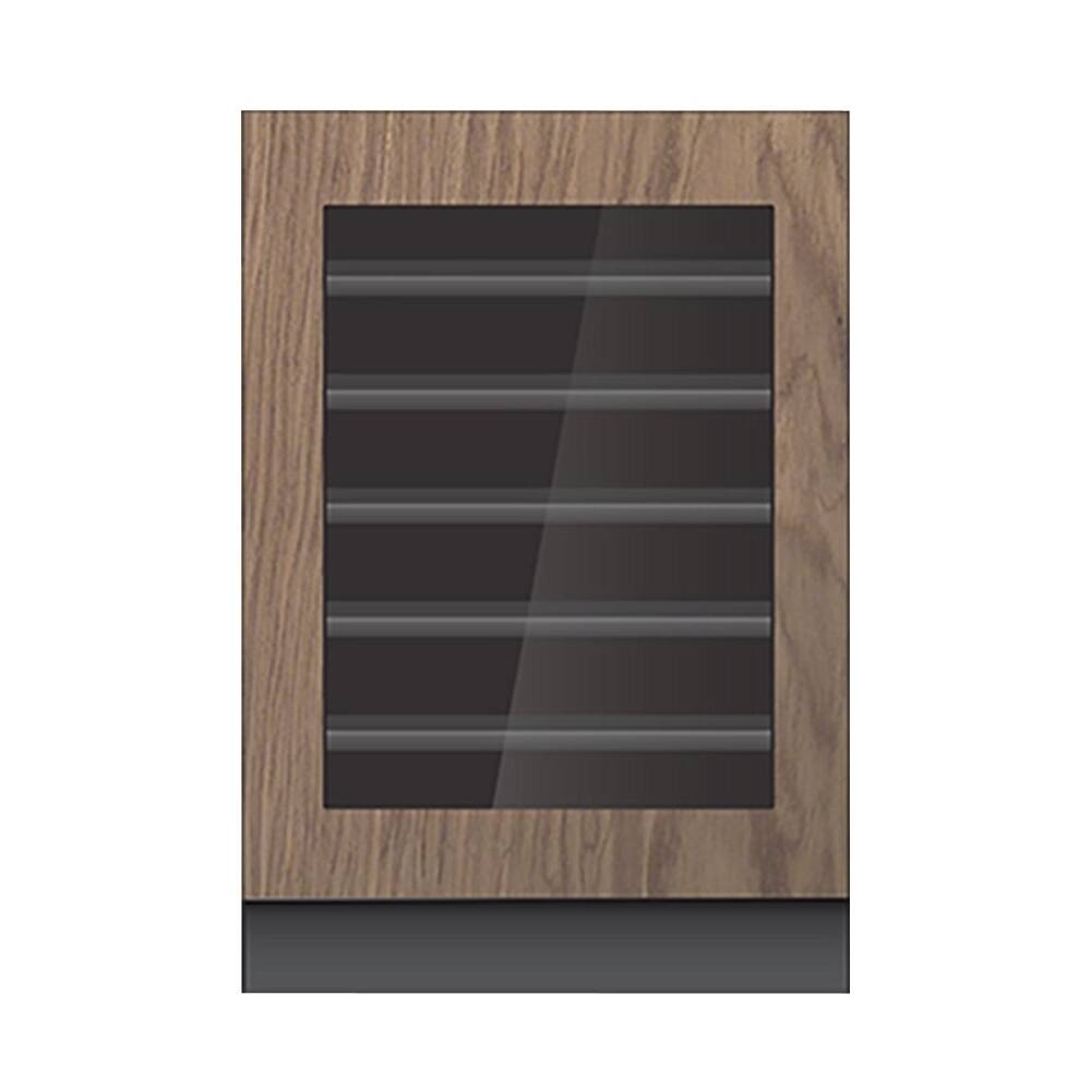 JennAir - 13-Bottle Built-In Dual Zone Wine Refrigerator - Custom Panel Ready