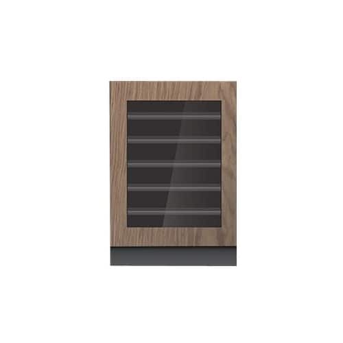 JennAir - 13-Bottle Built-In Dual Zone Beverage Cooler - Custom Panel Ready - Front_Zoom