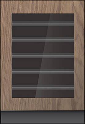 Front. JennAir - 45-Bottle Built-In Dual Zone Wine Cooler - Custom Panel Ready.