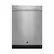 Front. JennAir - RISE 5 Cu. Ft. Built-In Mini Fridge - Stainless Steel.