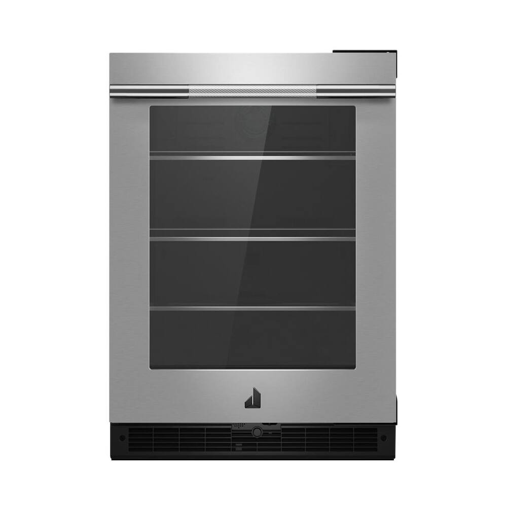 JennAir - NOIR 5.2 Cu. Ft. Built-In Mini Fridge - Stainless Steel