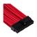 Alt View 11. CORSAIR - 2' Power Cable Kit - Red.