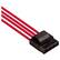 Alt View 14. CORSAIR - 2' Power Cable Kit - Red.