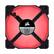 Alt View 15. CORSAIR - Air Series LED AF120 (2018) 120mm Case Cooling Fan Kit - Red.