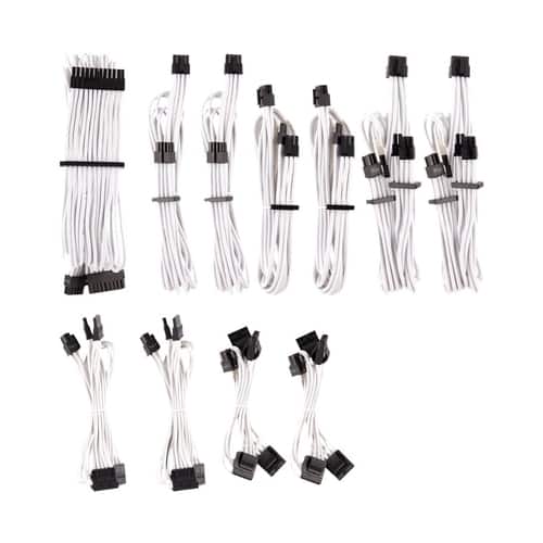 UPC 843591079594 product image for CORSAIR - 2' Power Cable Kit - White | upcitemdb.com