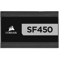 CORSAIR - SF Series 450W ATX12V 2.4/EPS12V 2.92 /SFX12V 80 Plus Platinum Modular Power Supply - Black - Front_Zoom