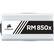 Front. CORSAIR - RMx Series 850W ATX12V 2.4/EPS12V 2.92 80 Plus Gold Modular Power Supply - White.