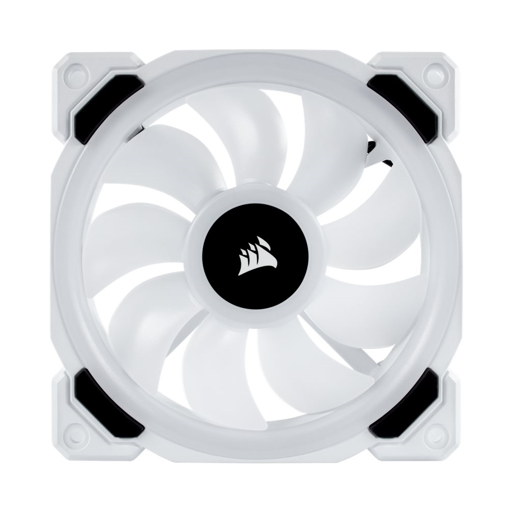 Konkret Velkommen solsikke CORSAIR LL Series LL120 RGB Dual Light Loop 120mm Case Cooling Fan with RGB  Lighting White CO-9050091-WW - Best Buy