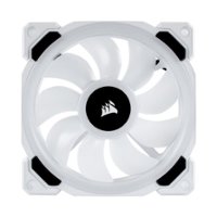 CORSAIR - LL Series LL120 RGB Dual Light Loop 120mm Case Cooling Fan with RGB Lighting - White/Blue/Yellow/Red/Green/Orange/Violet - Front_Zoom