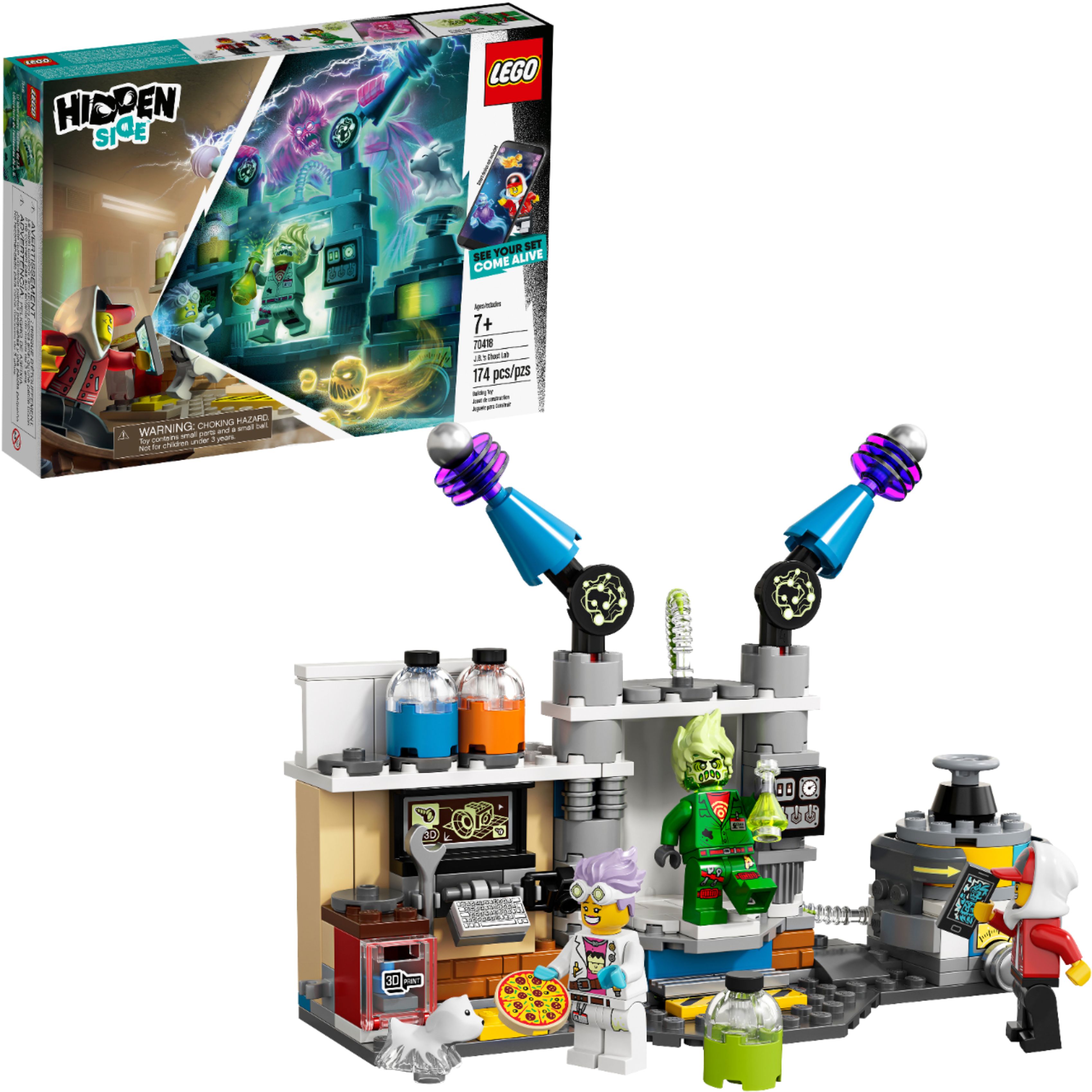udvikling Være elev Best Buy: LEGO Hidden Side J.B.'s Ghost Lab 70418 6250488
