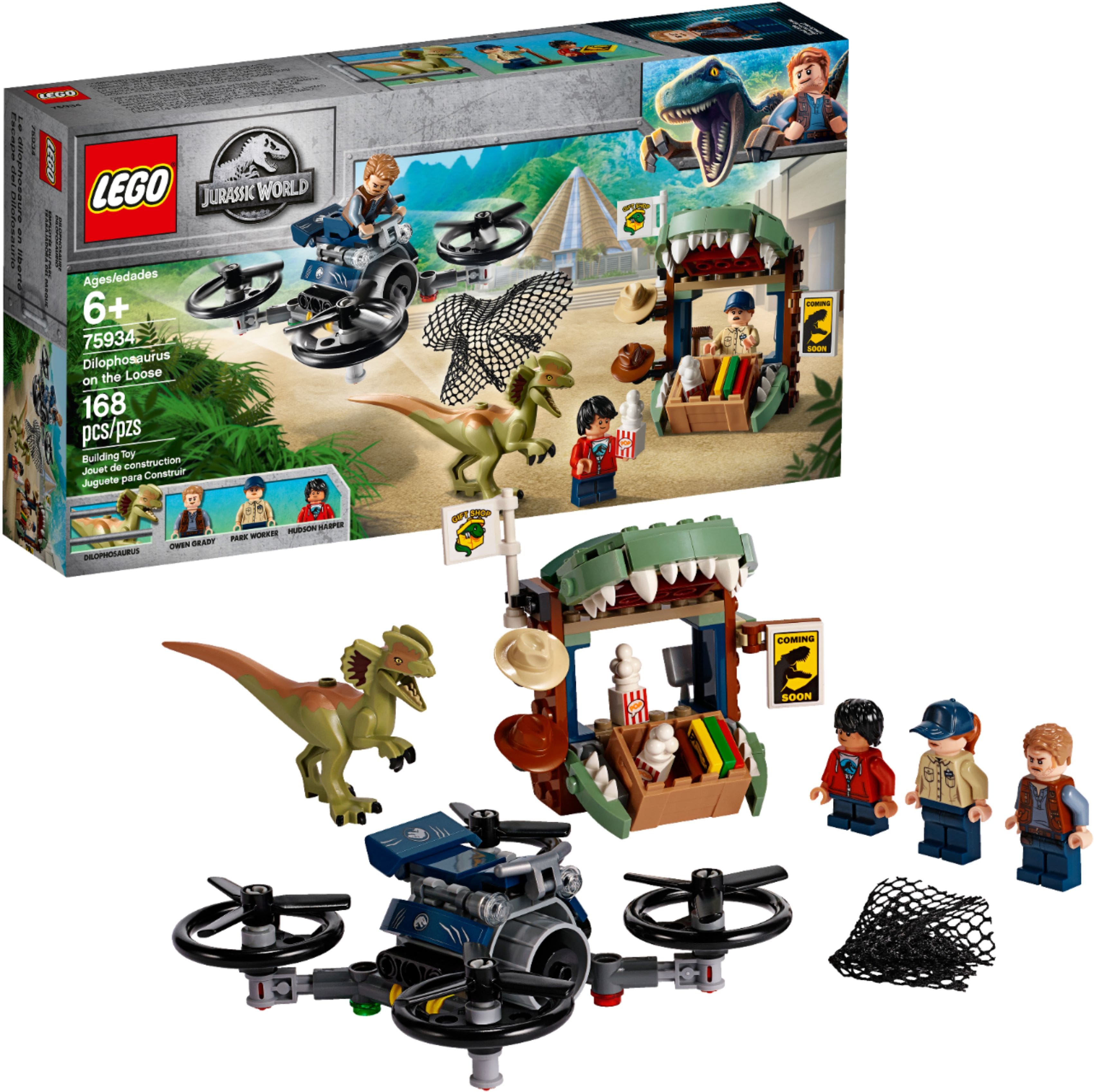 LEGO Jurassic World Dilophosaurus on the Loose 75934 Best Buy