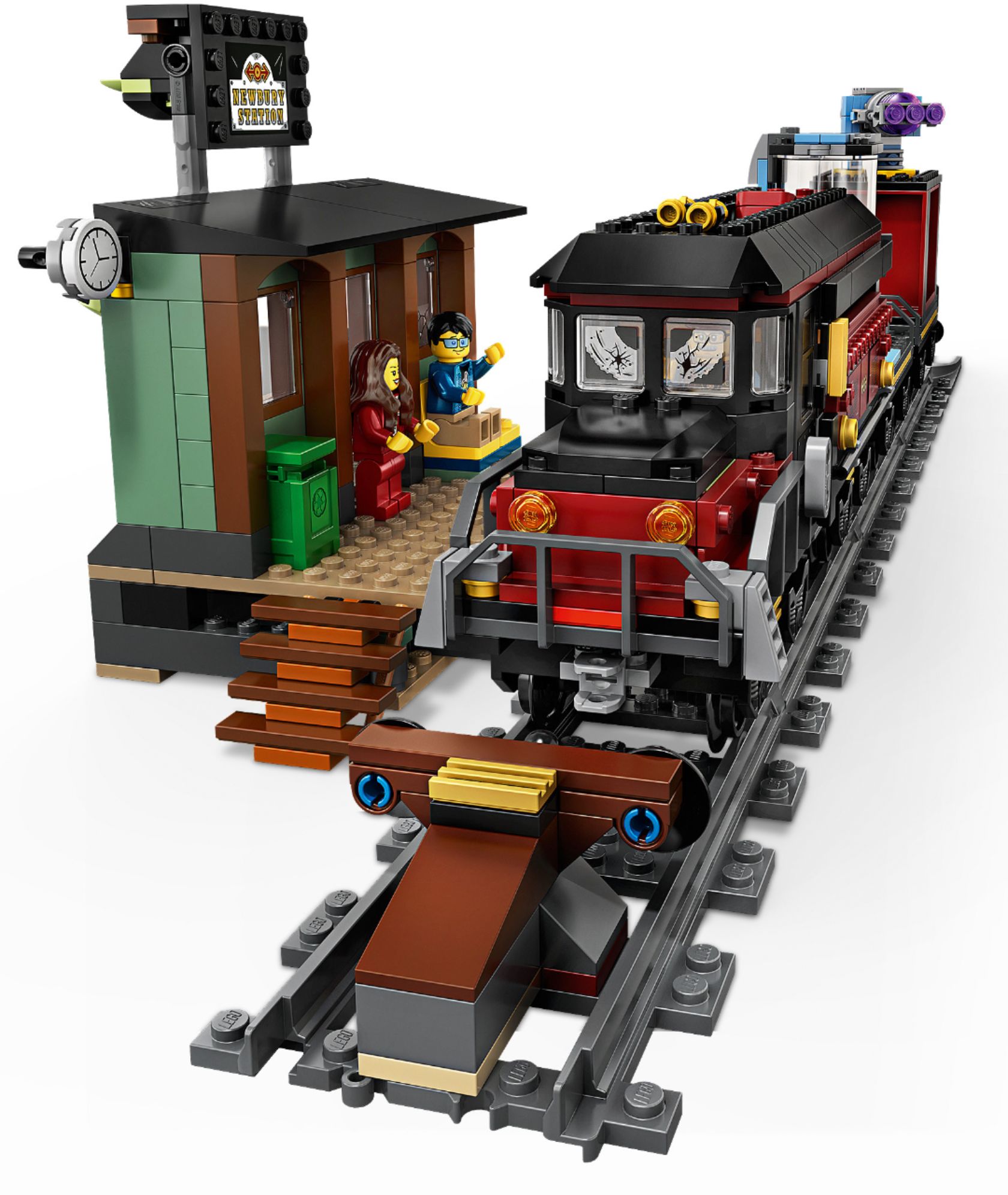 lego haunted train