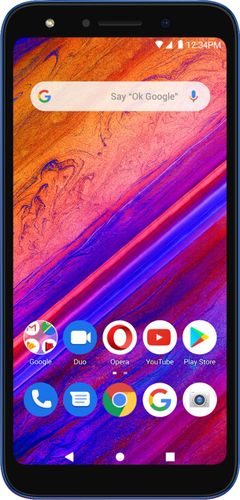 BLU - V7 with 64GB Memory Cell Phone (Unlocked) - Black was $129.99 now $89.99 (31.0% off)