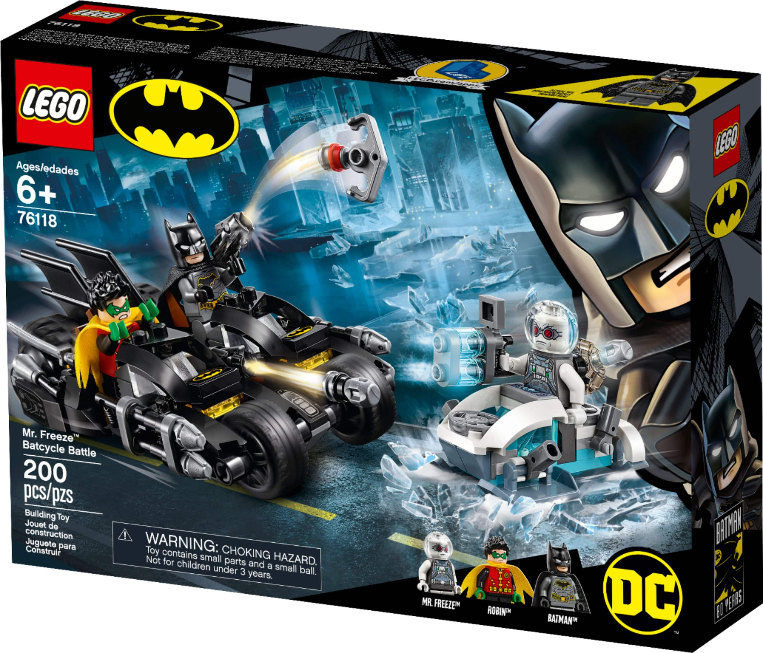 Mr. Freeze™ Batcycle™ Battle 76118, Batman™