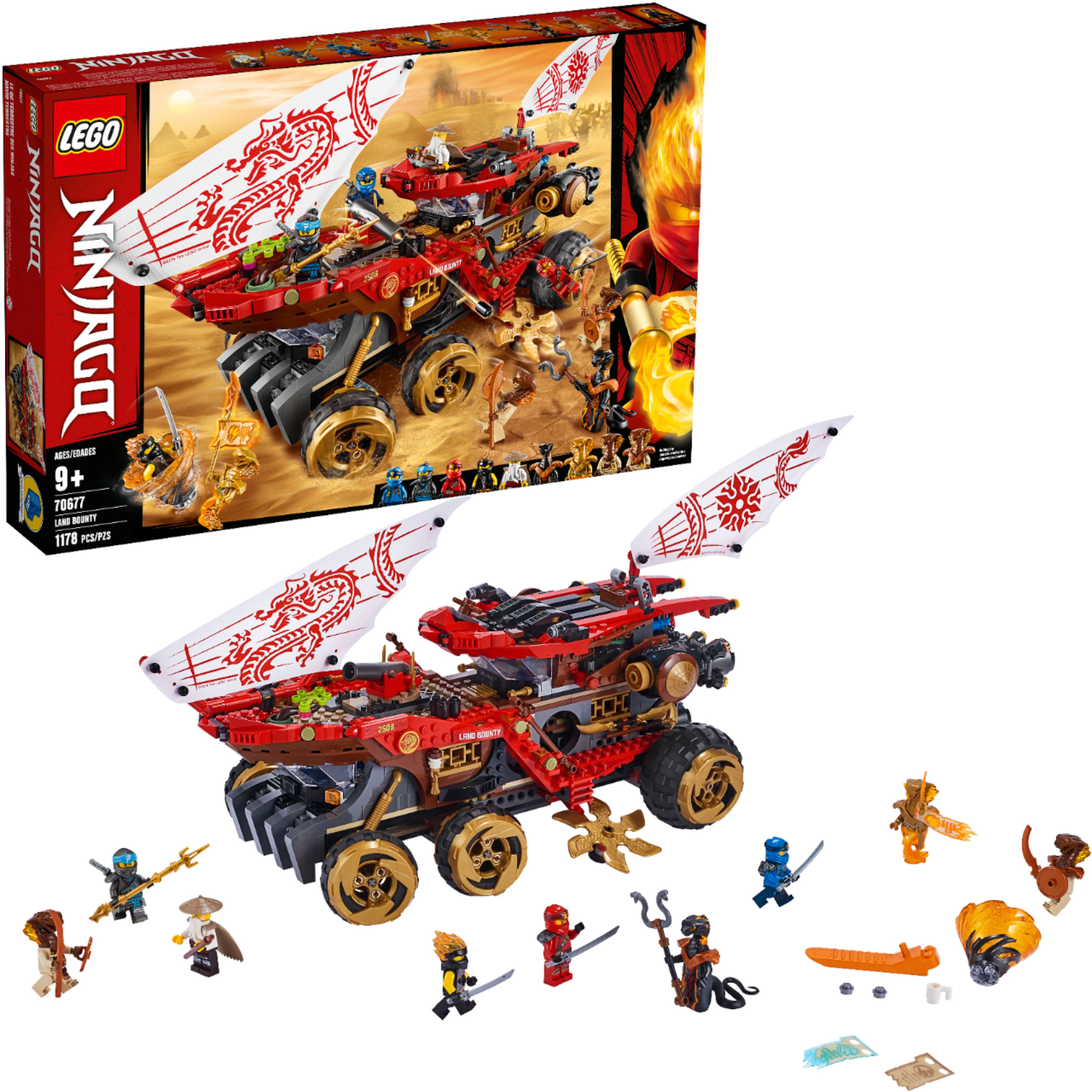 dramatisch Plenaire sessie bidden LEGO Ninjago Land Bounty 70677 6250934 - Best Buy