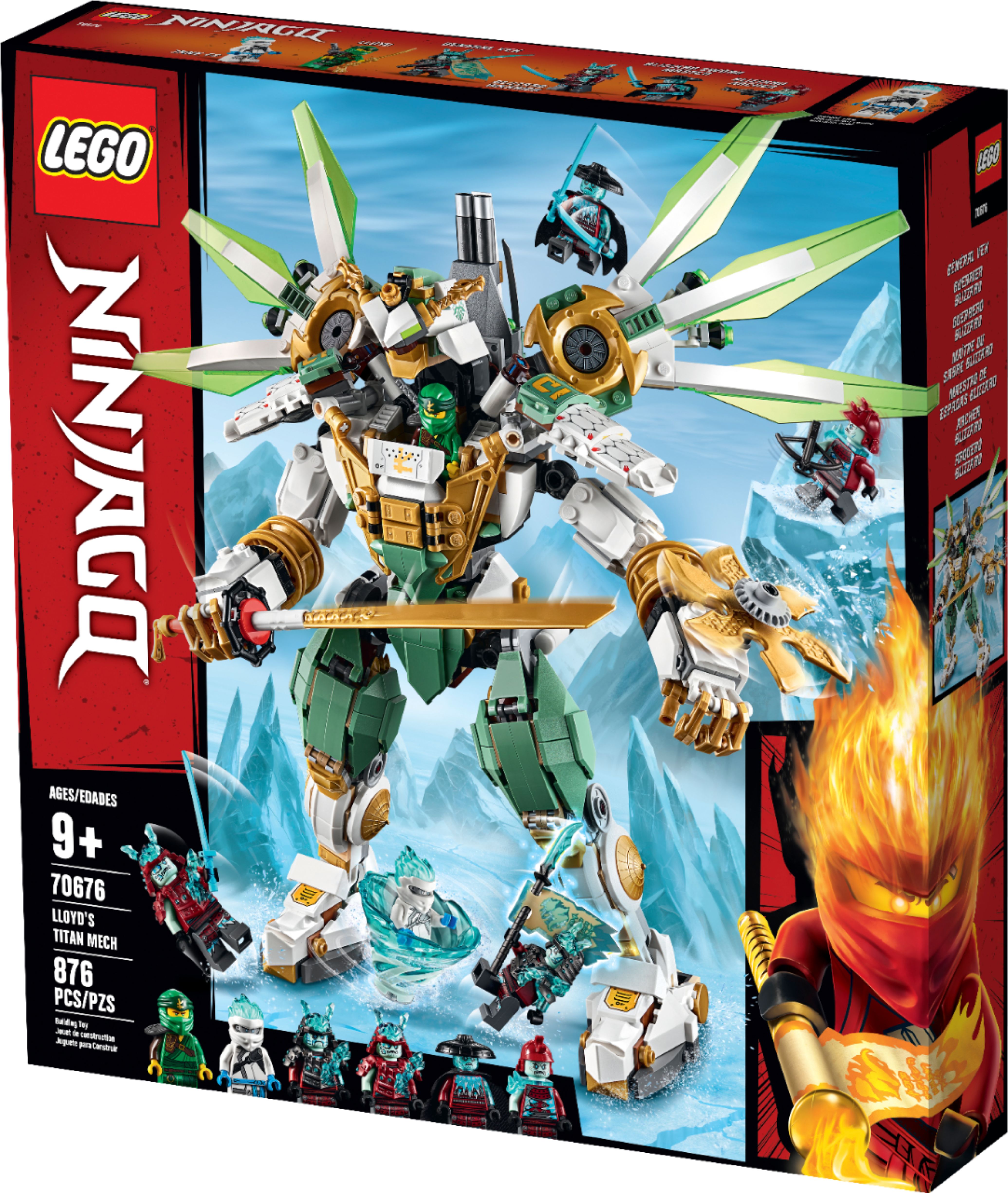 LEGO Ninjago Lloyd's Titan Mech 70676 6250931 - Best Buy
