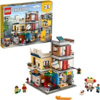 LEGO - Creator 3 in 1 Townhouse Pet Shop & Café 31097 - Front_Zoom