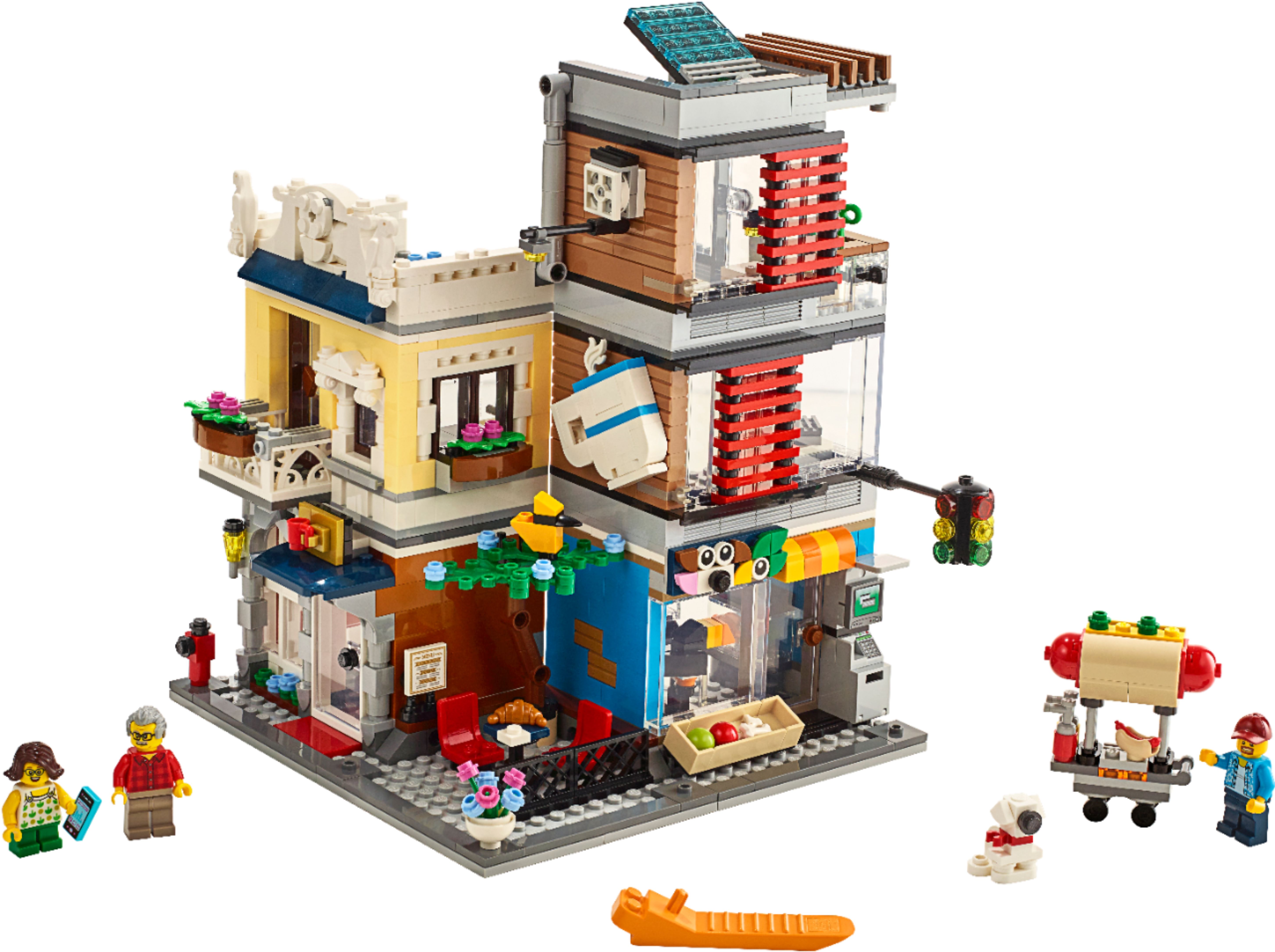 LEGO Creator Townhouse Pet Shop & CafÃ© 31097 6250798 - Best Buy