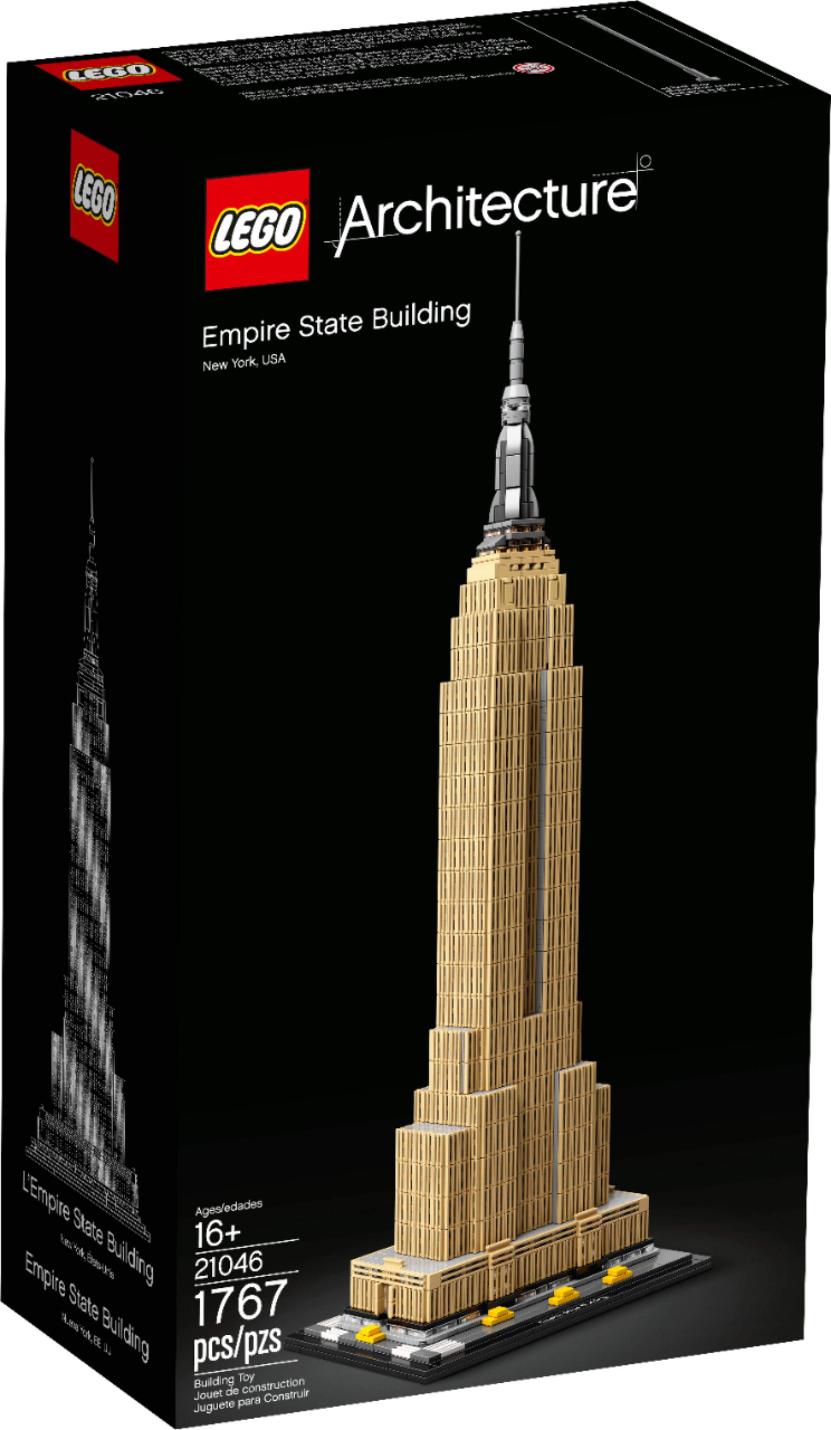LEGO Architecture Empire State Building 21046 6250908 - Best Buy