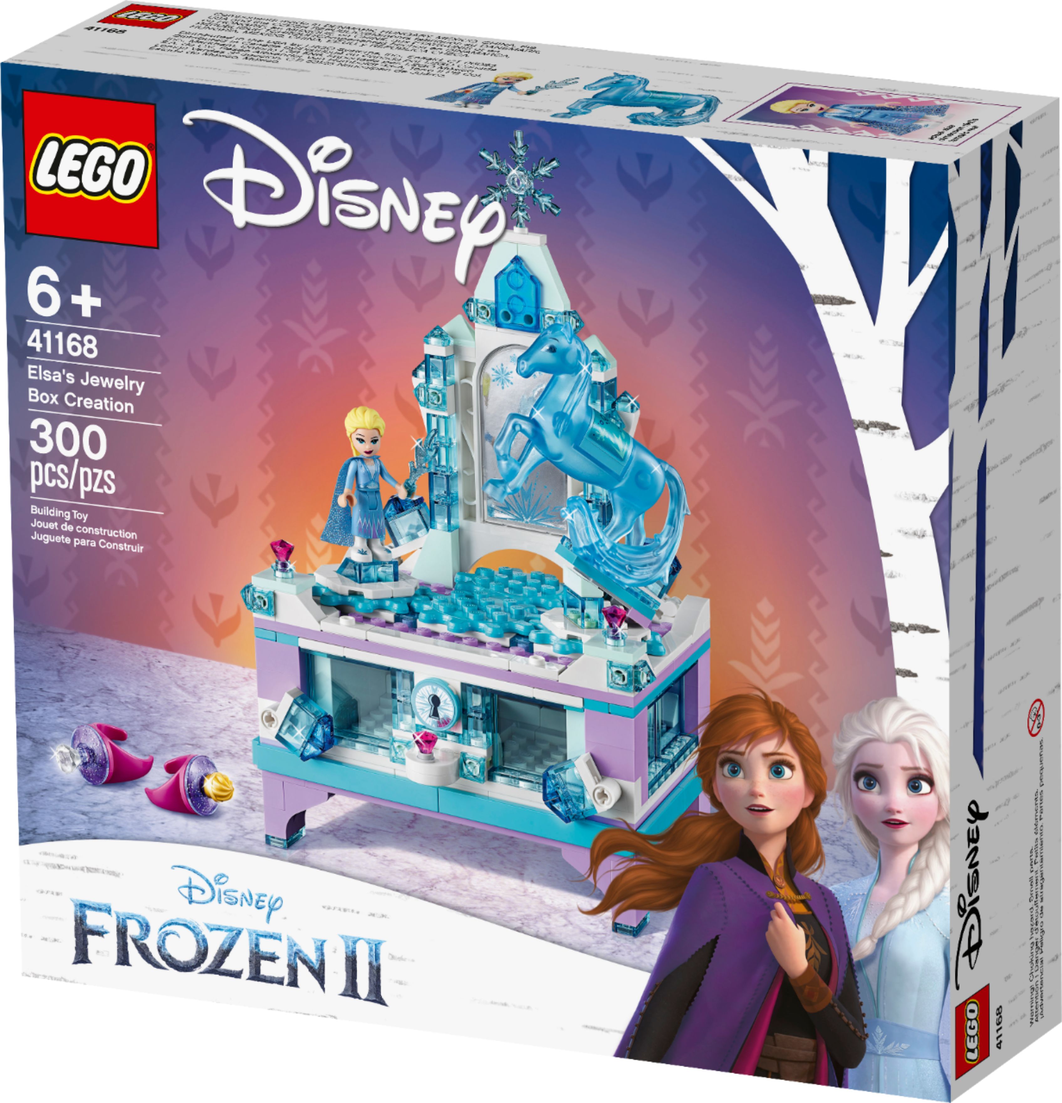 Left View: LEGO - Disney Frozen II Elsa's Jewelery Box 41168