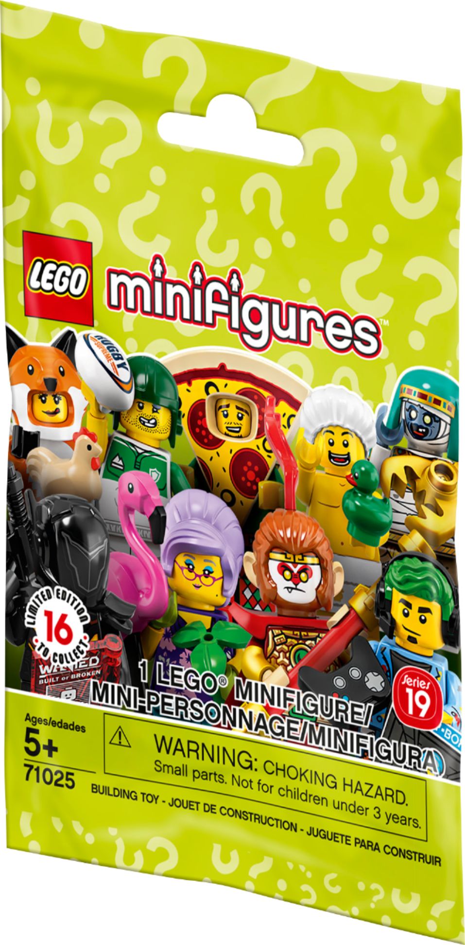 Best Buy: LEGO Series 19 Minifigure 71025 Blind Box 6251235