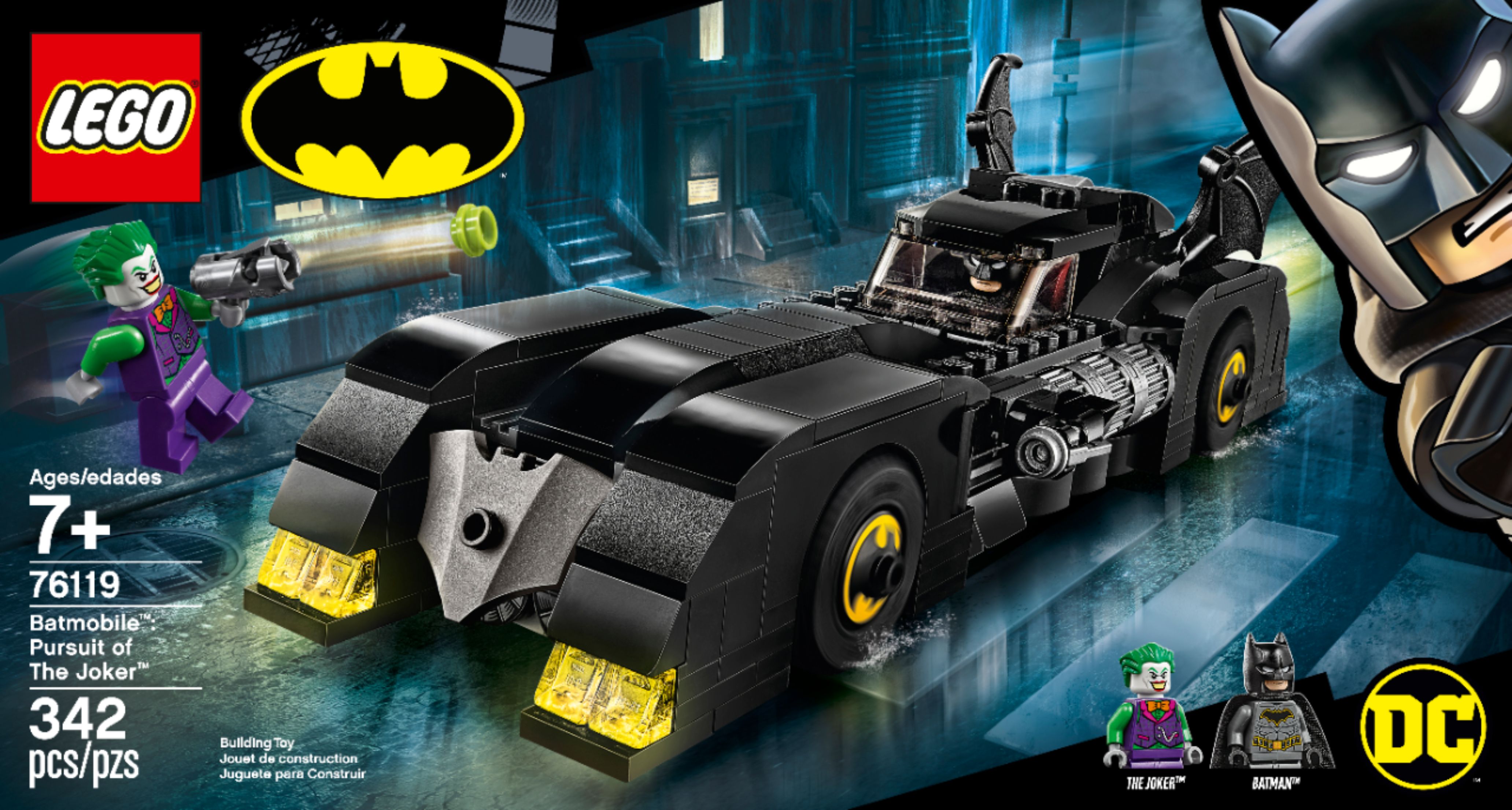 76119 for sale online LEGO Batmobile Pursuit of The Joker Super Heroes