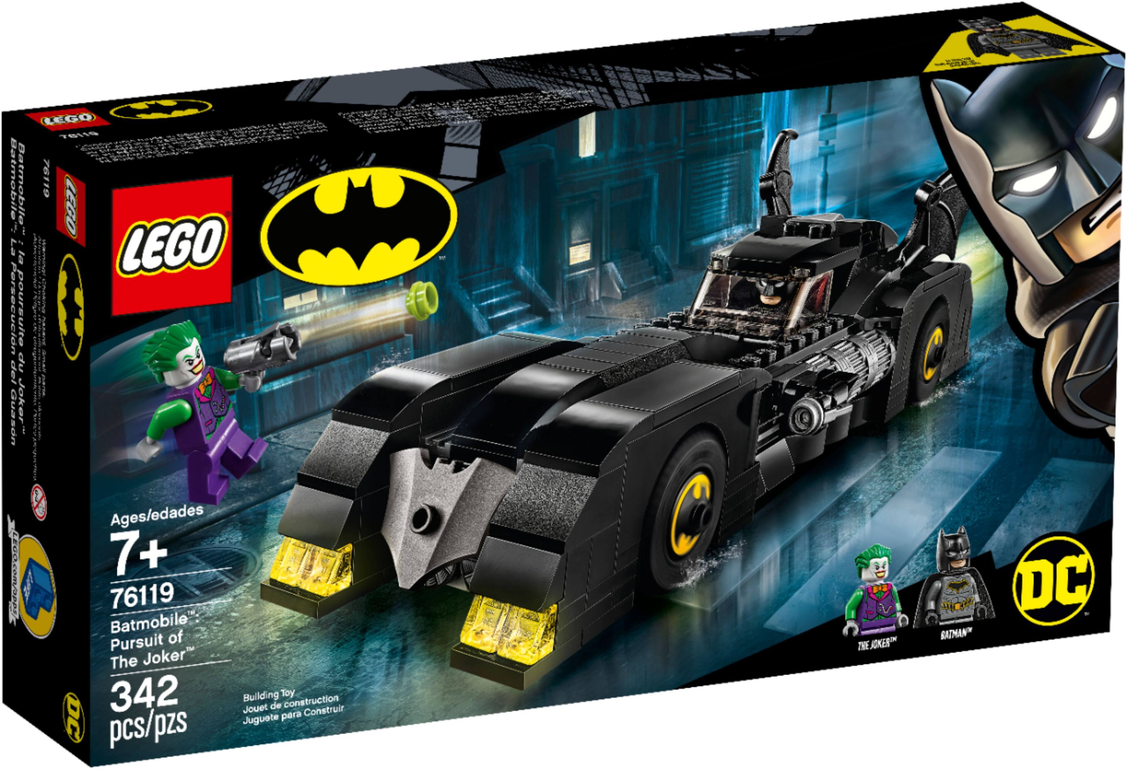 LEGO Super Heroes Batman vs. The Joker: Batmobile Chase 76180 6332635 -  Best Buy