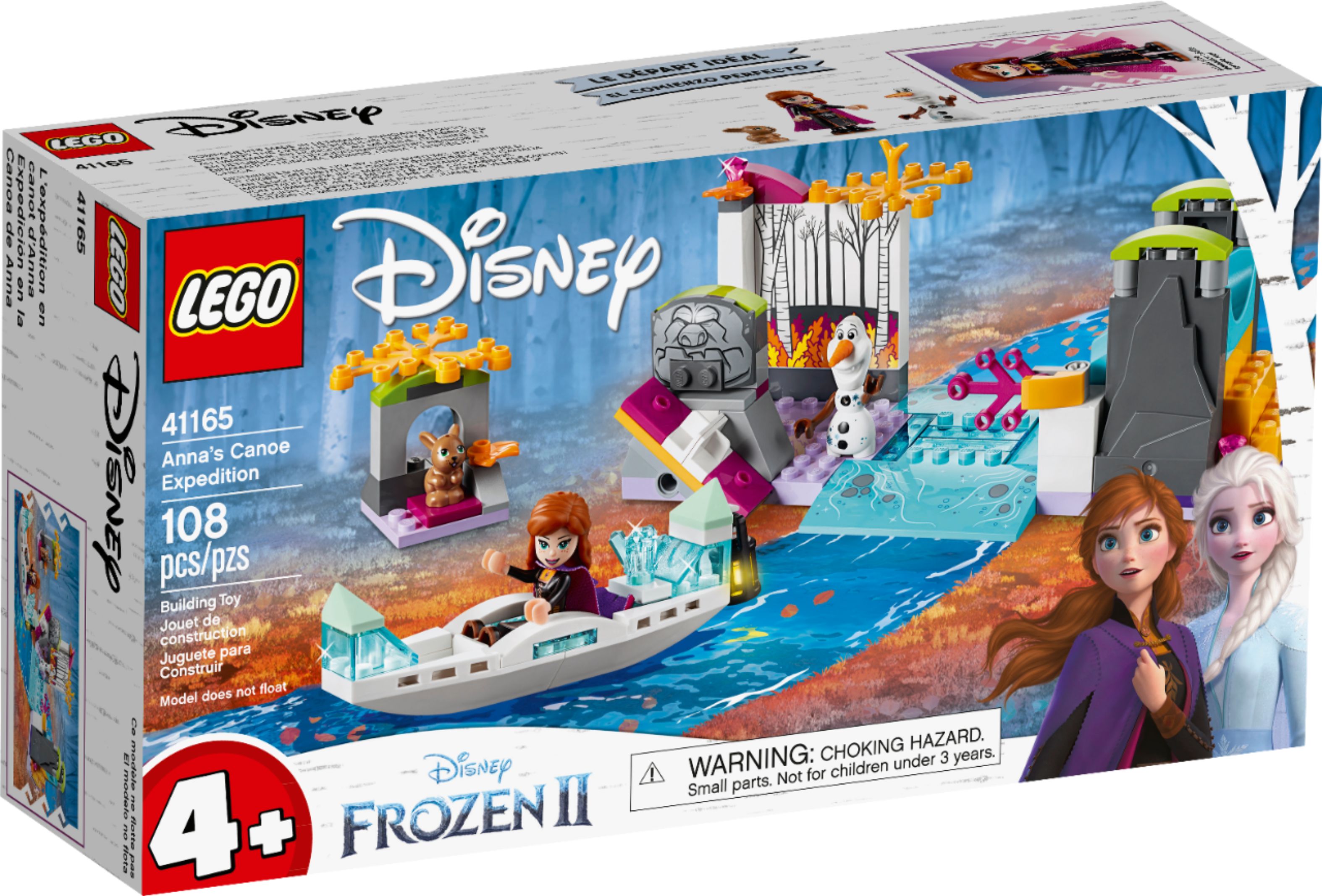 Angle View: LEGO - Disney Frozen II Anna's Canoe Expedition 41165