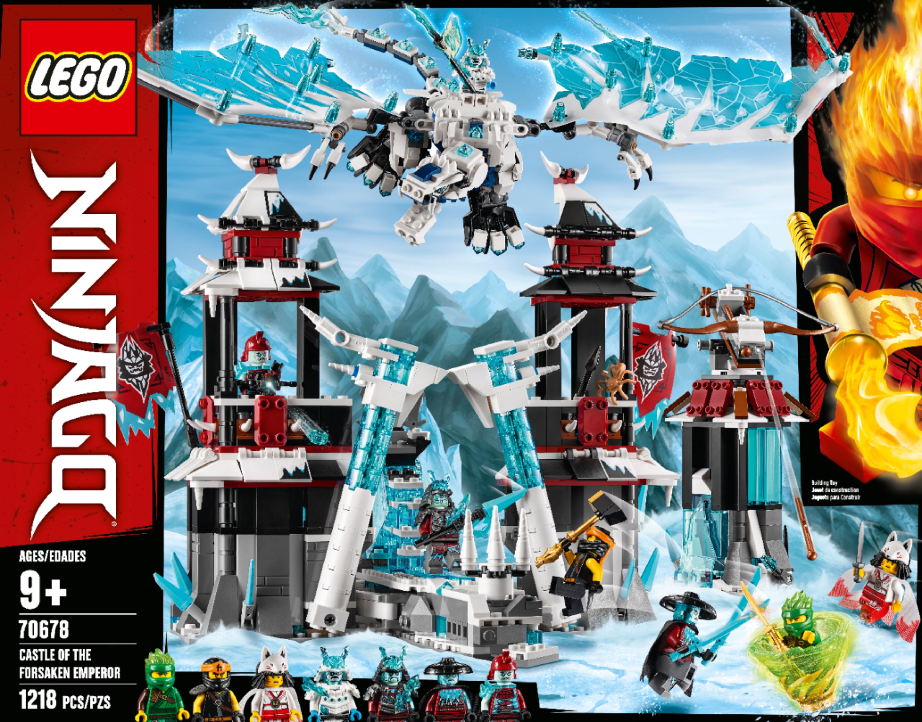Best LEGO Of Spinjitzu Castle of the Forsaken Emperor 70678 6250938