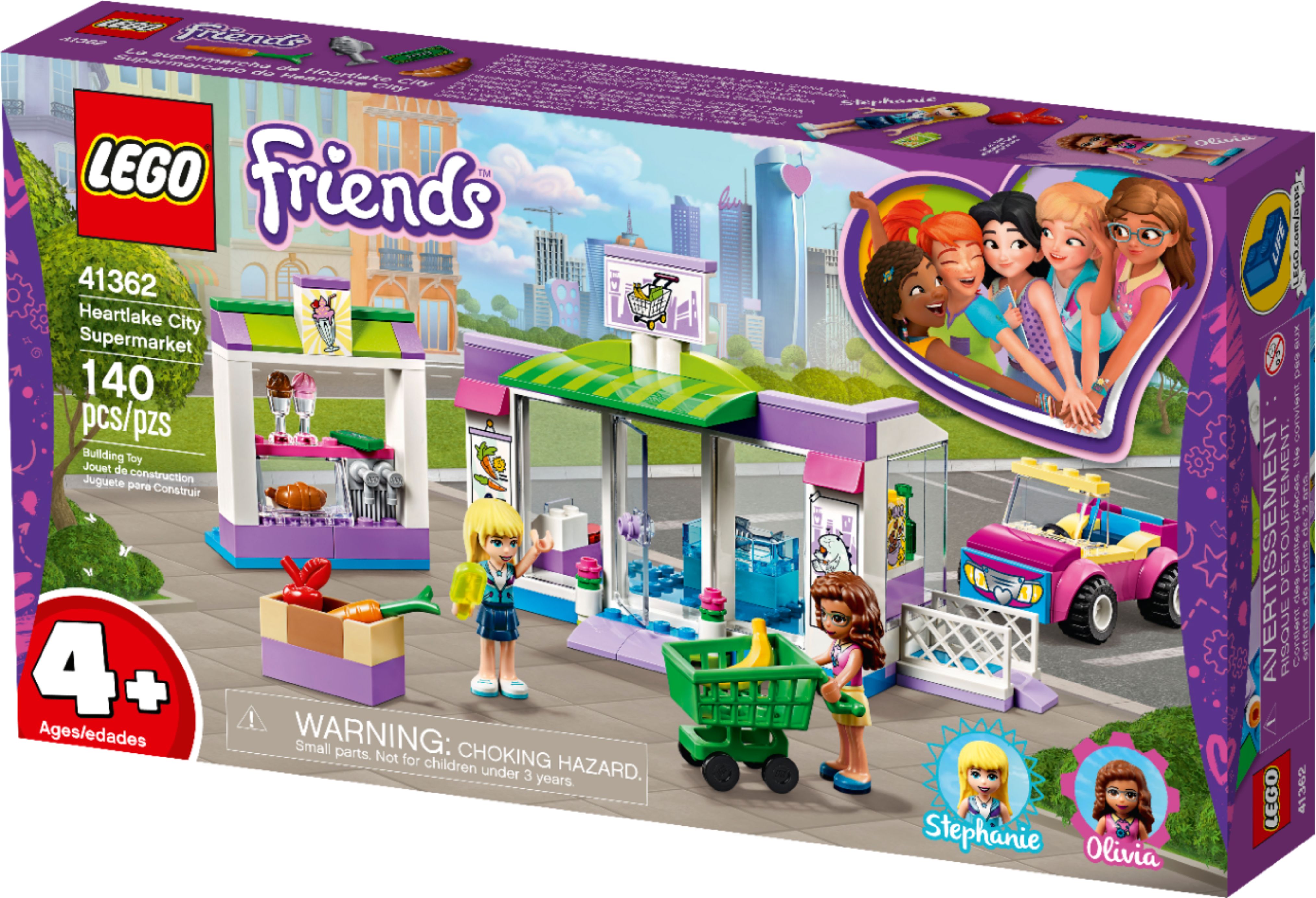 LEGO Friends Heartlake City Supermarket 41362 6251673 - Best Buy
