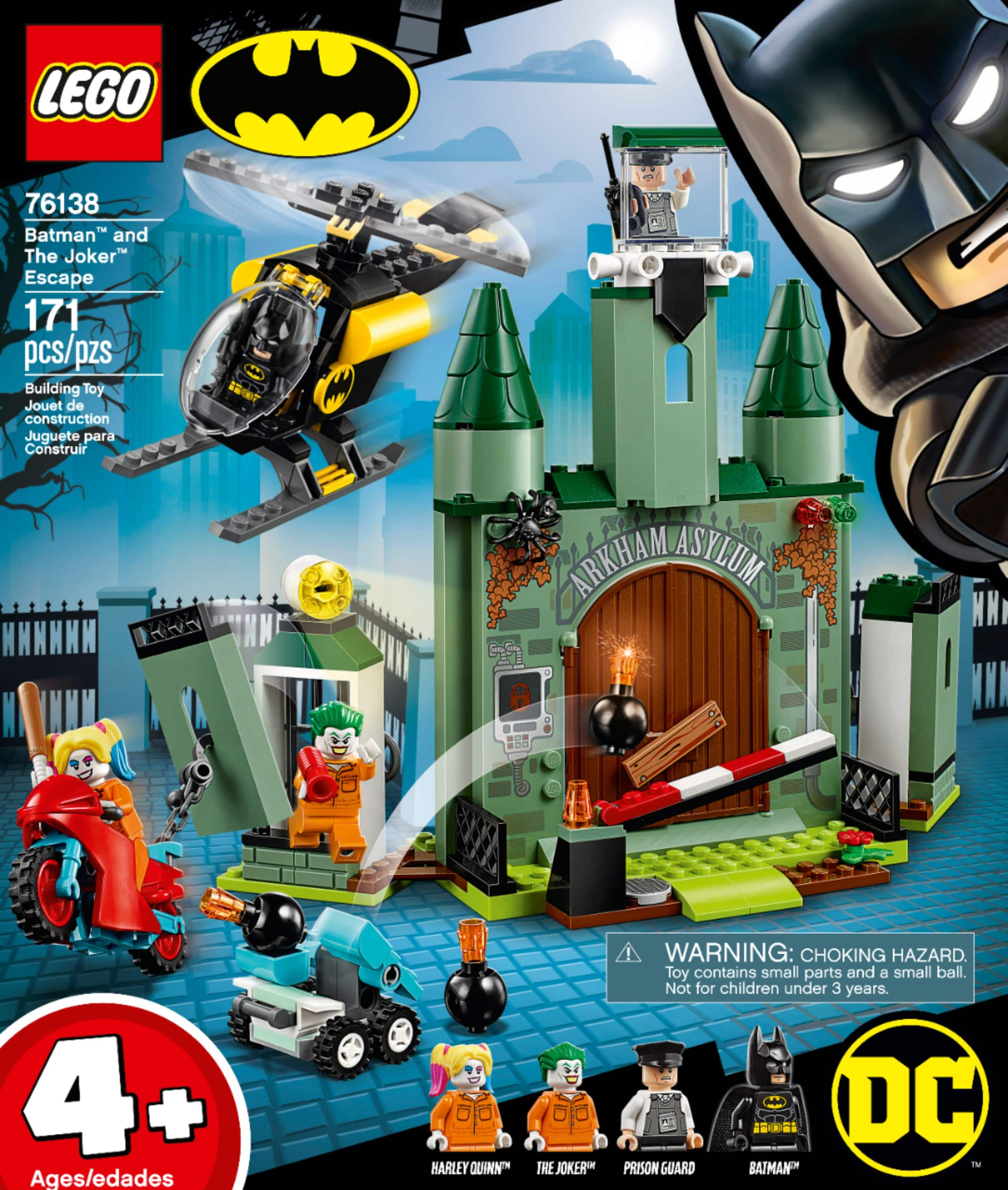 LEGO DC Batman: Batman and The Joker Escape 76138 Building Kit (171 Pieces)