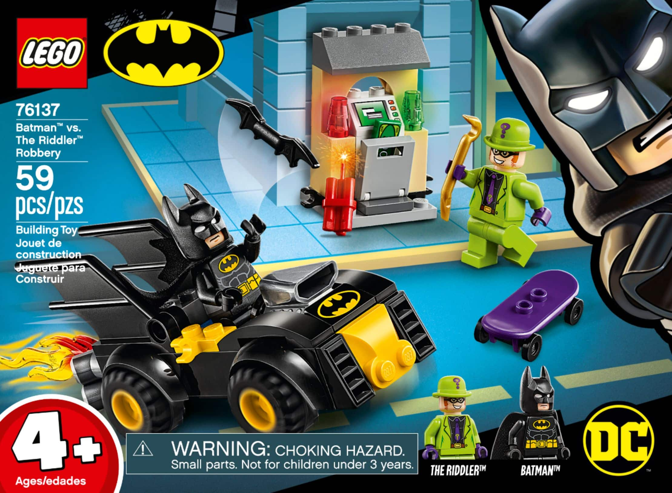 Best Buy: LEGO DC Super Heroes Batman Batwing and The Riddler Heist 76120  Multi 6251469