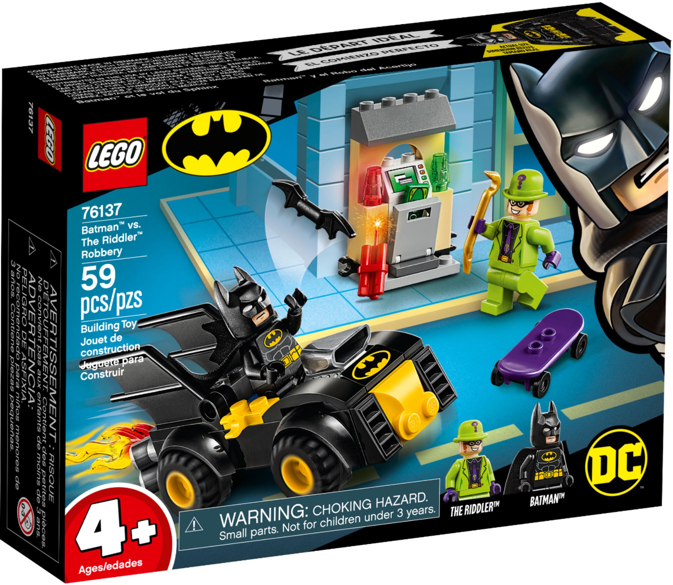 Best Buy: LEGO DC Super Heroes Batman Batwing and The Riddler Heist 76120  Multi 6251469