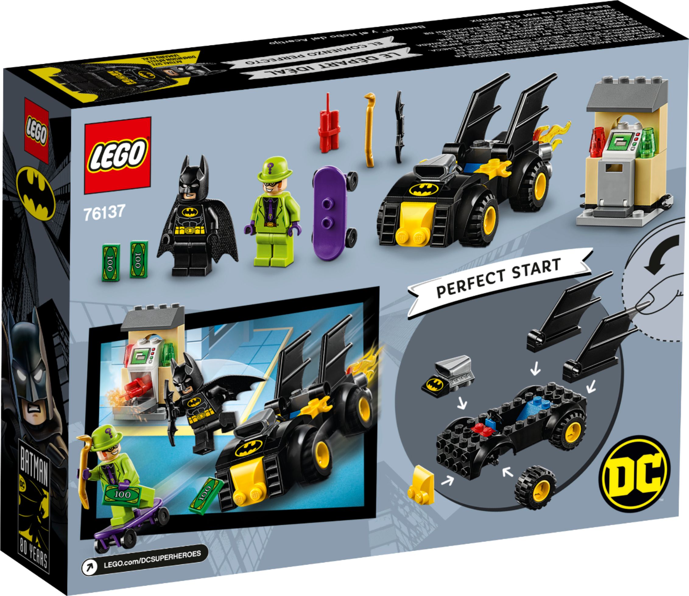 Best Buy: LEGO DC Super Heroes Batman vs. The Riddler Robbery 76137 Multi  6251535