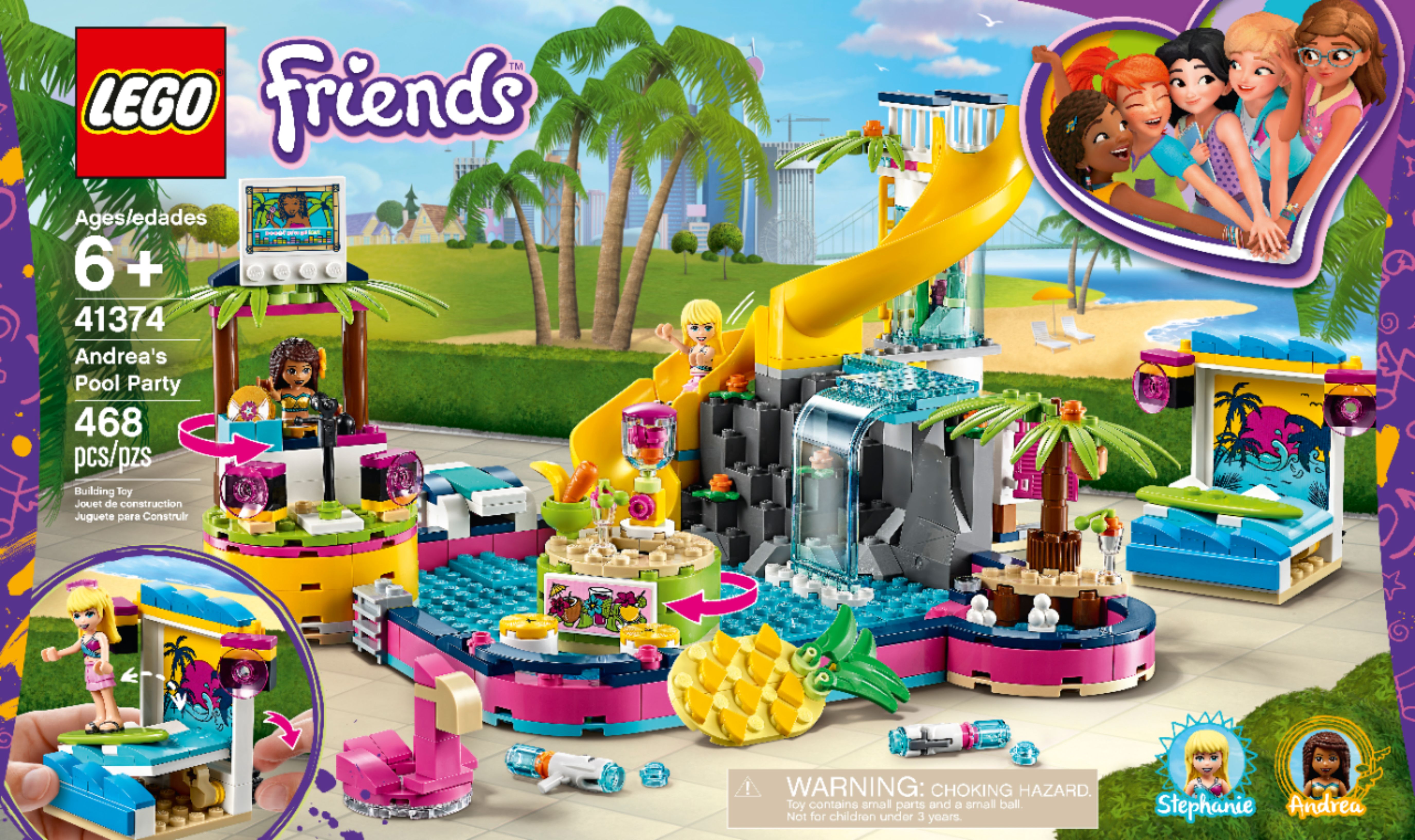 Best Buy: LEGO Friends Andrea's Pool Party 6251656