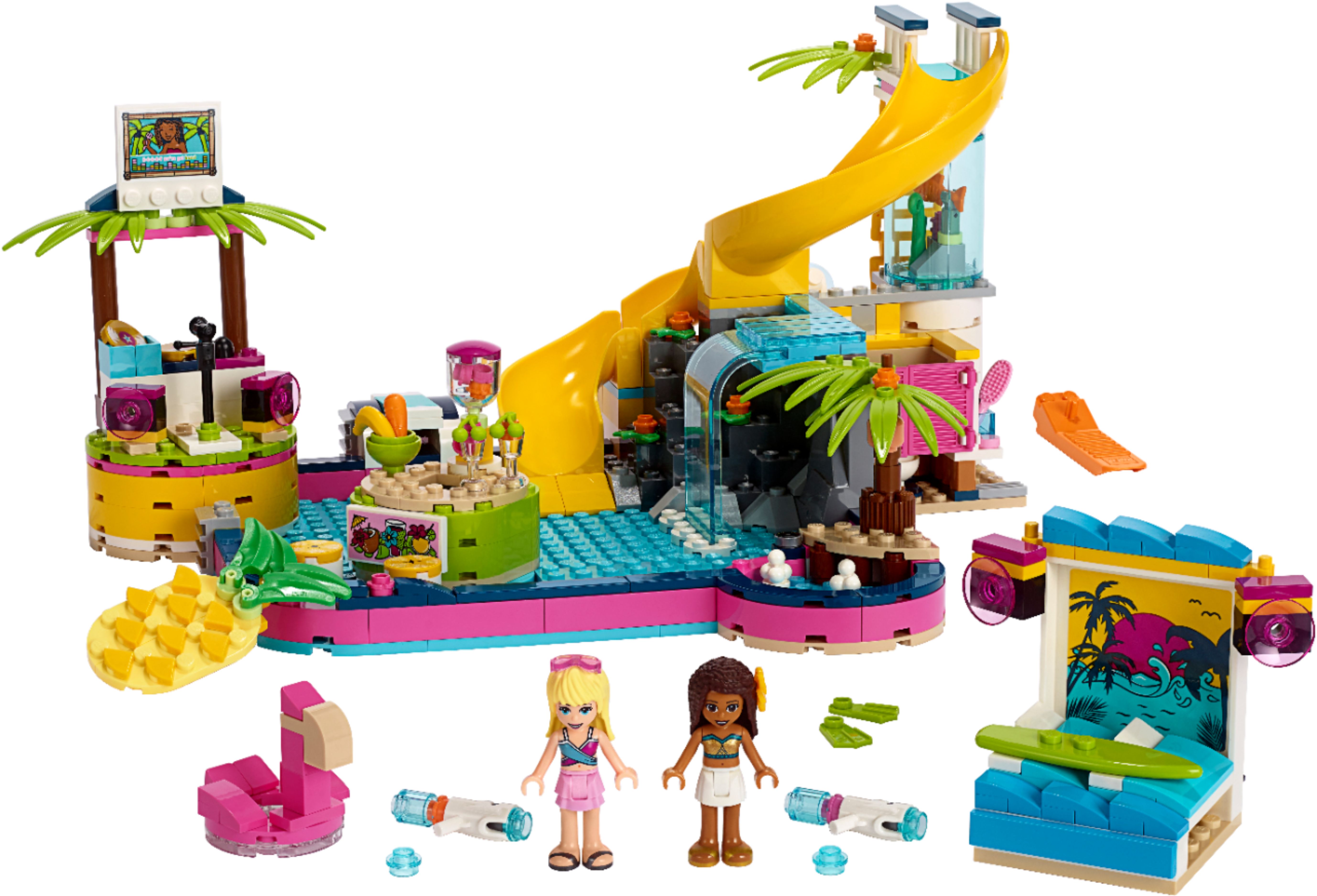LEGO Friends Andrea's Pool Party Building Set - wide 1