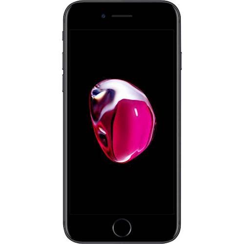 Apple Pre Owned Iphone 7 With 128gb Memory Cell Phone Unlocked Black 7 128gb Black Rb Best Buy