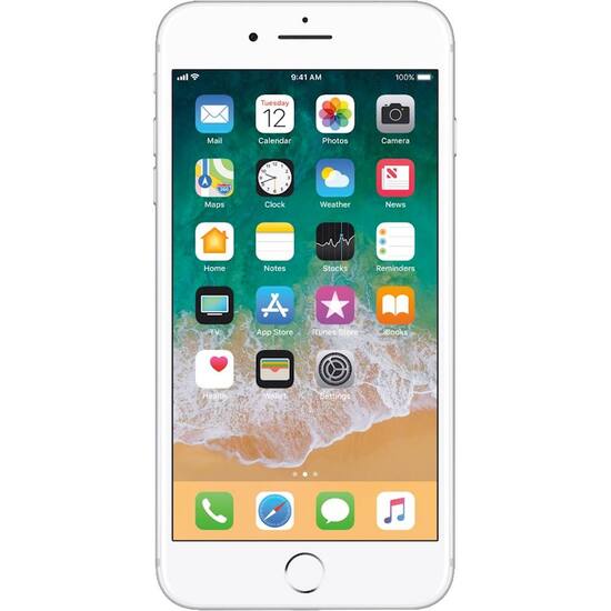 apple pre owned iphone 7 plus with 32gb memory cell phone unlocked silver