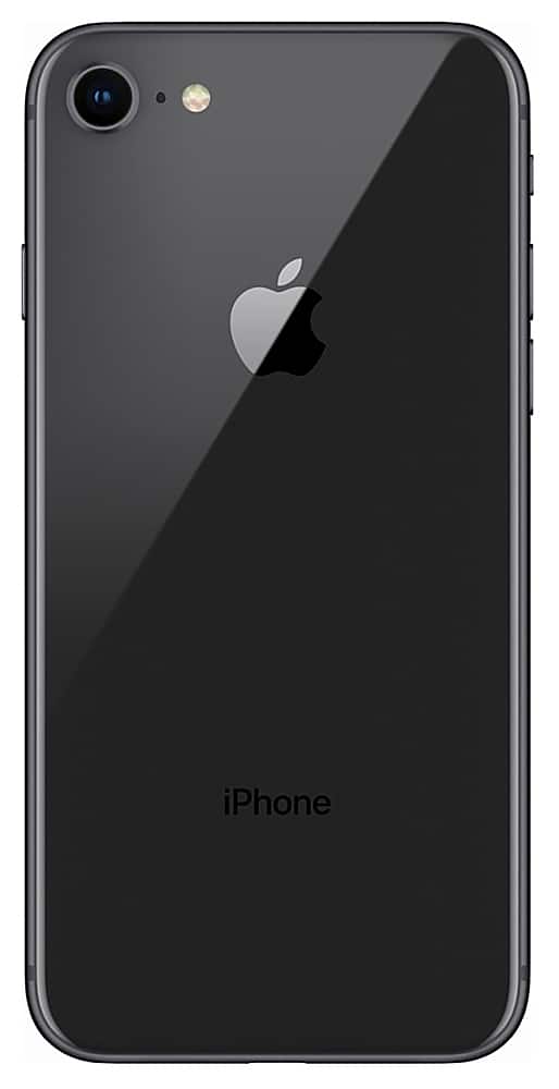Alt View 11. Apple - Pre-Owned iPhone 8 256GB (Unlocked) - Space Gray.