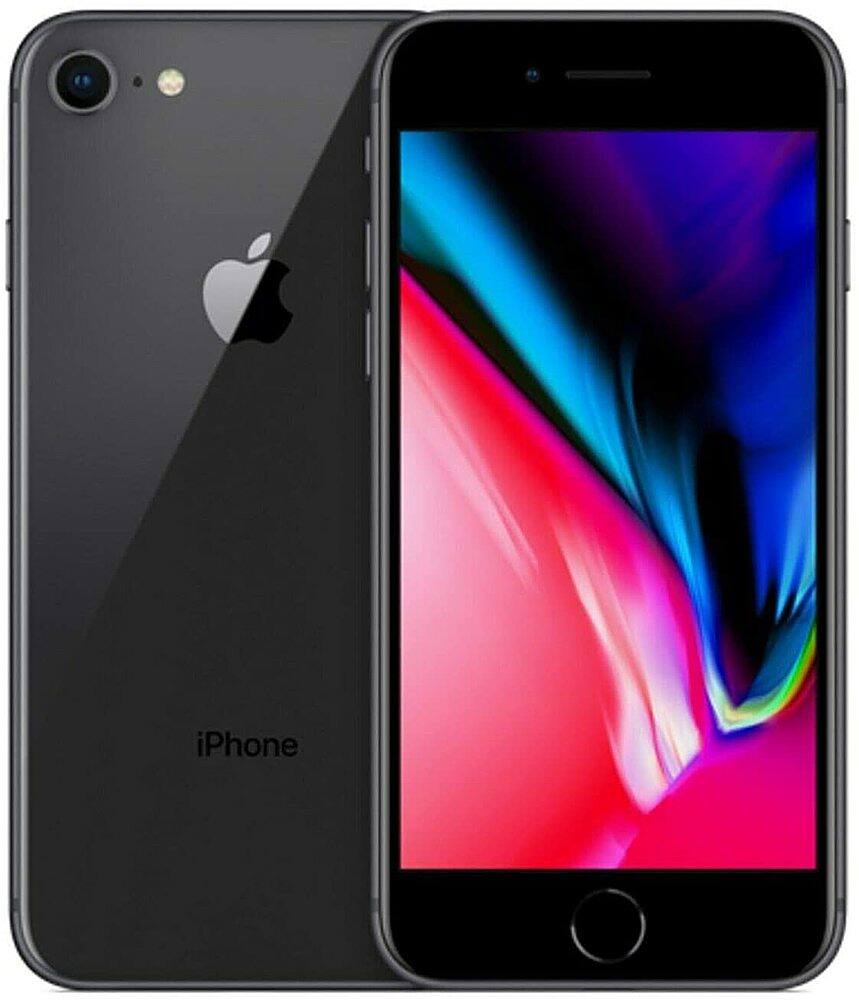 Alt View 12. Apple - Pre-Owned iPhone 8 256GB (Unlocked) - Space Gray.