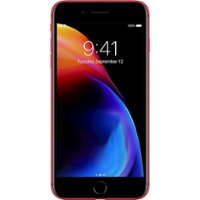 Apple - Pre-Owned iPhone 8 256GB (Unlocked) - Red - Front_Zoom