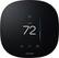 Front. ecobee - Refurbished ecobee3 lite Smart Programmable Thermostat - Black.
