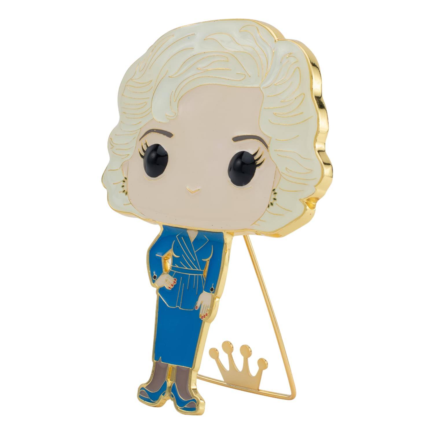 Alt View 1. Funko - The Golden Girls 4 Inch Funko POP! Pin | Rose - Gold.