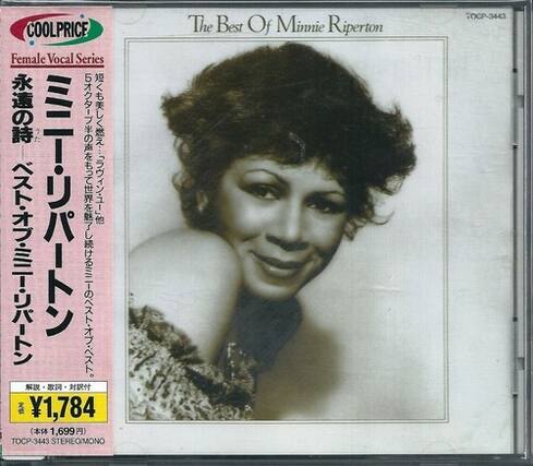 COOLPRICE
Female Vocal Series
The Best Of Minnie Riperton
TOCP-3443
STEREO/MONO
¥1,784
(税込¥1,699)
TOCP-3443 STEREO/MONO