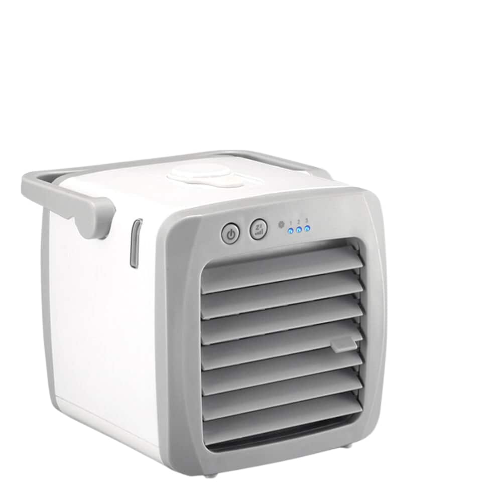 Stock Preferred - Portable Mini Air Conditioner Desktop Fan – 3-in-1 USB Cooling, Humidifying & Air Purifying Space Cooler