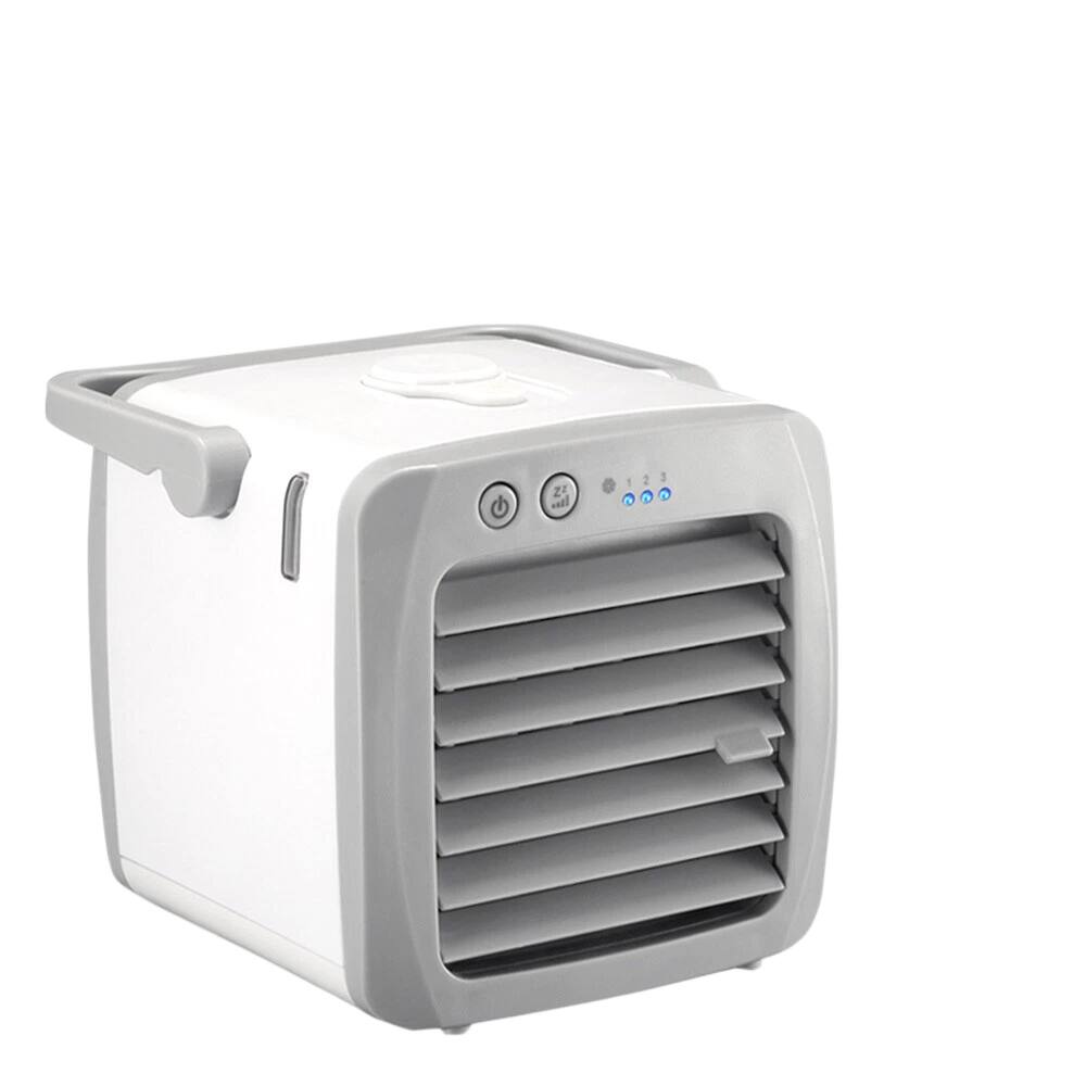 Stock Preferred - Portable Mini Air Conditioner Desktop Fan – 3-in-1 USB Cooling, Humidifying & Air Purifying Space Cooler